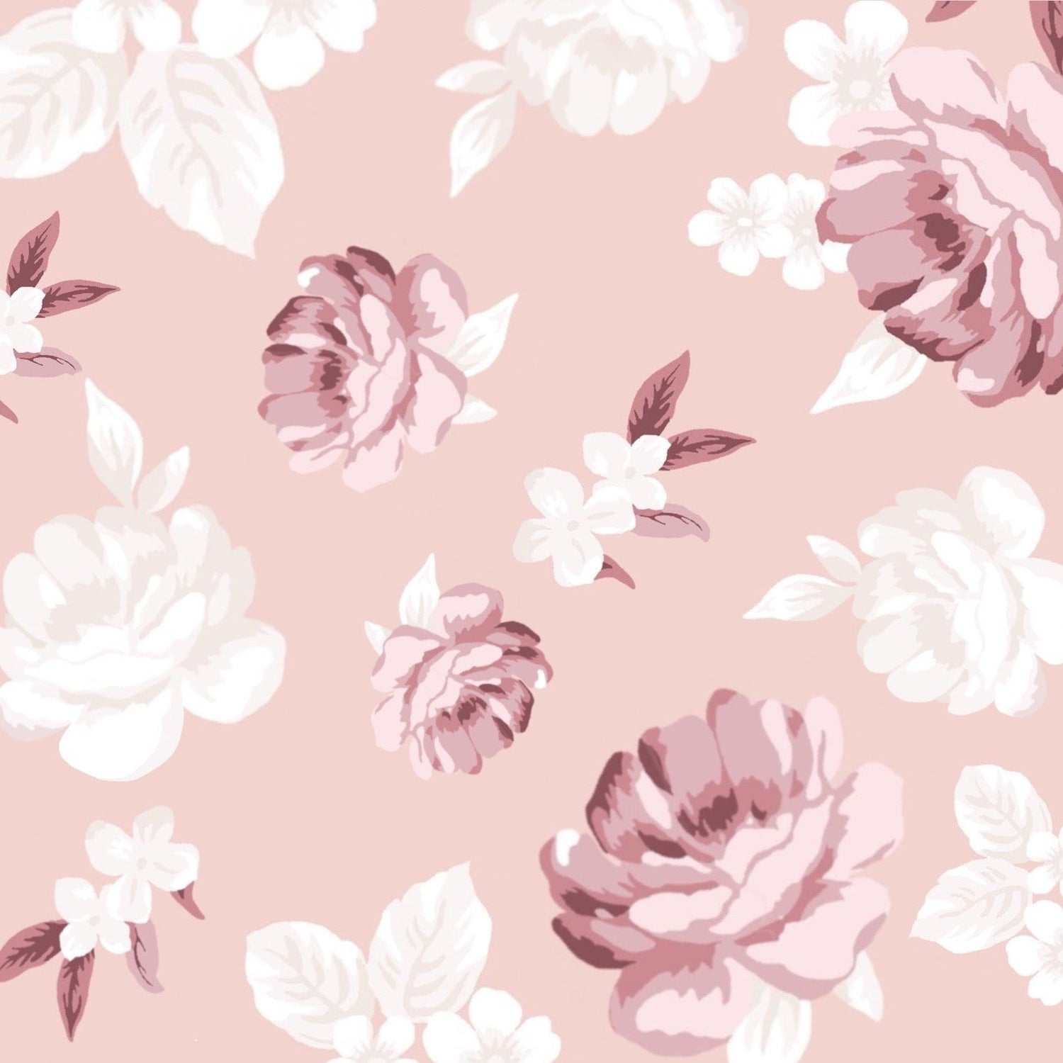 BLUSH brand visual identity in pink color representing softness and the brand’s hair care identity