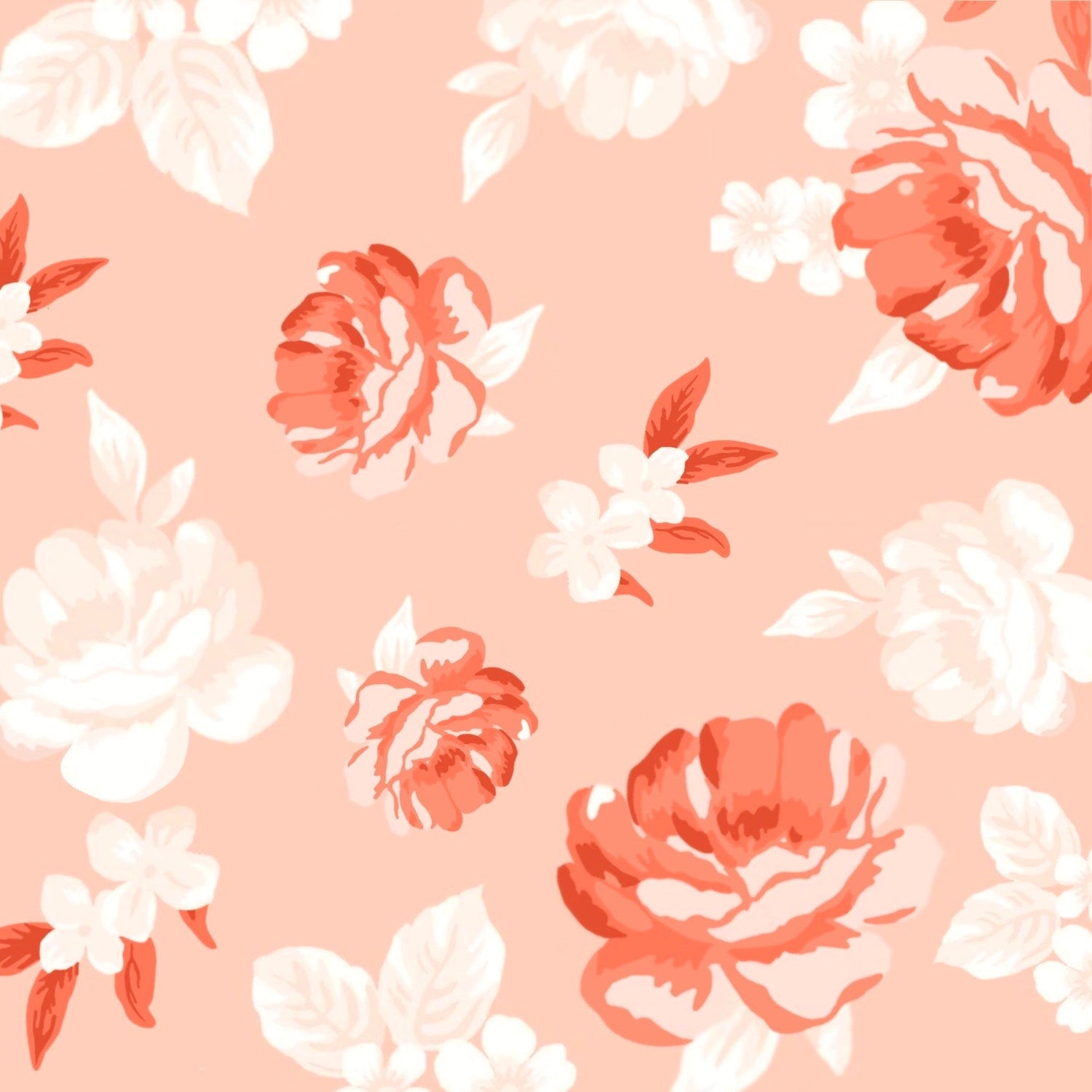 BLUSH brand visual identity in punchy orange color representing energy, creativity, and the brand’s hair care identity